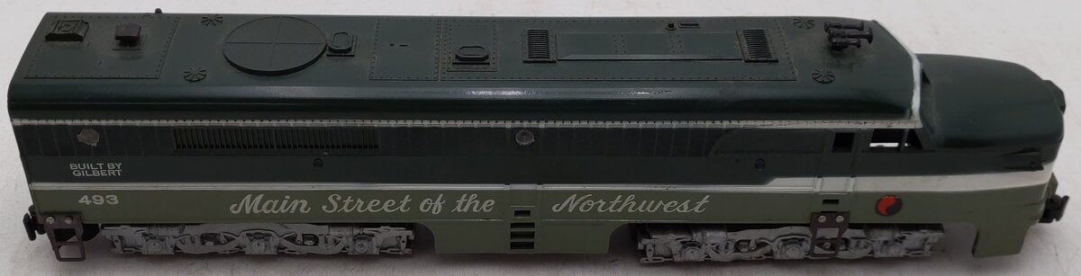 American Flyer 4913 Vintage S Northern Pacific PA Dummy Diesel Locomotive #493 EX