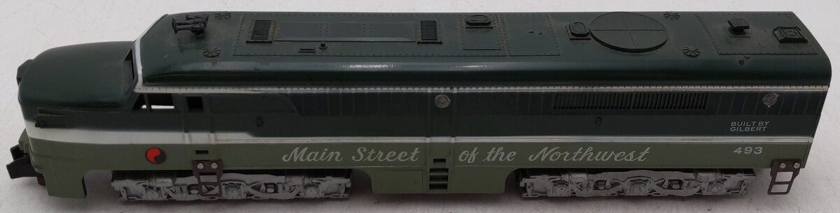 American Flyer 4913 Vintage S Northern Pacific PA Dummy Diesel Locomotive #493 EX