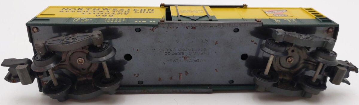 American Flyer 989 Vintage S Gauge Northwestern Refrigerator Car VG