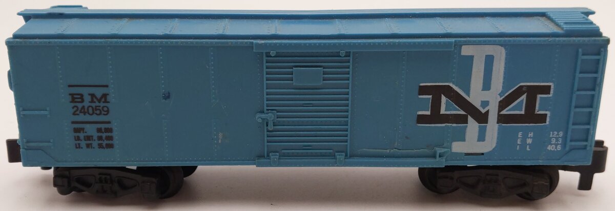 American Flyer 24059 Vintage S Boston and Maine Boxcar VG