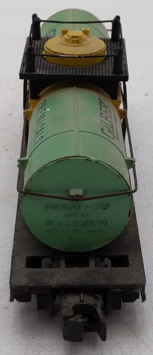 American Flyer 910 Vintage S Gilbert Chemicals Single Dome Tank Car VG