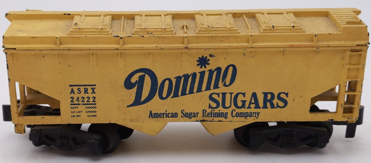 American Flyer 24222 Vintage S Domino Sugars Covered Hopper #24222