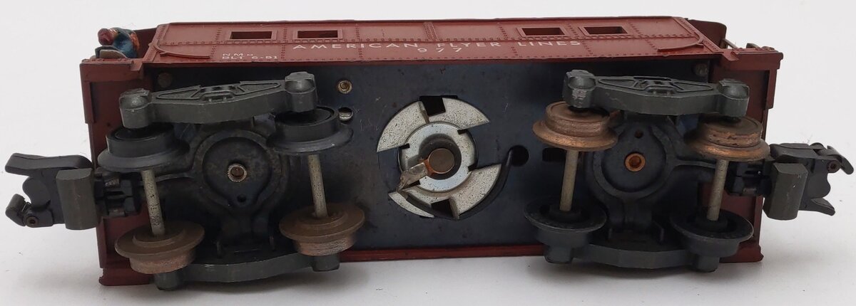 American Flyer 977 Vintage S American Flyer Lines Lighted Caboose VG