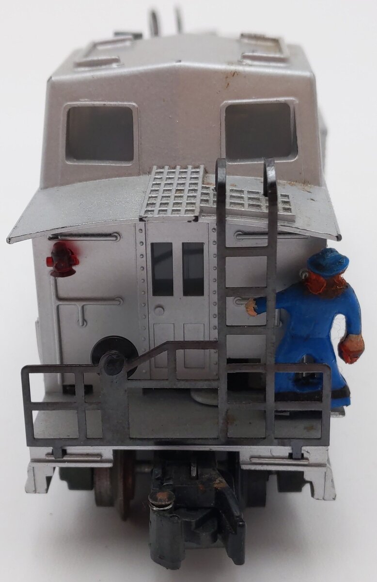 American Flyer 25052 S Gauge Vintage Operating Action Bay Window Caboose VG