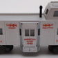 American Flyer 25052 S Gauge Vintage Operating Action Bay Window Caboose VG