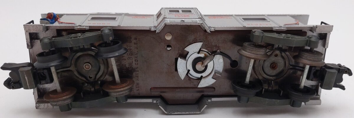 American Flyer 25052 S Gauge Vintage Operating Action Bay Window Caboose VG