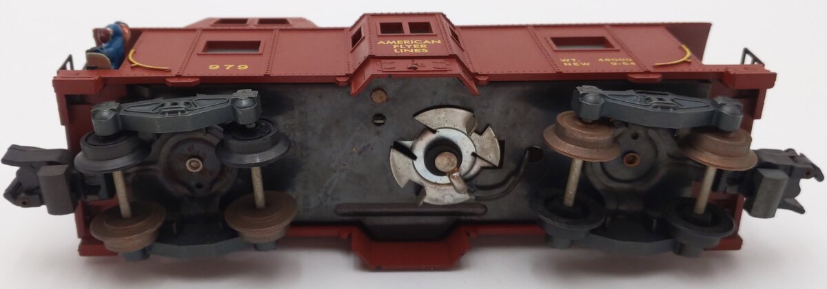 American Flyer 979 Vintage S Gauge American Flyer Lines Action Caboose VG