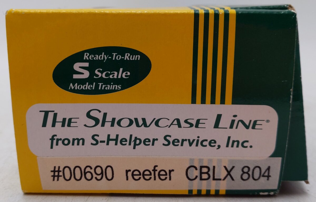 S-Helper 00497 S Scale Pacific Great Eastern Christmas Reefer #810 EX