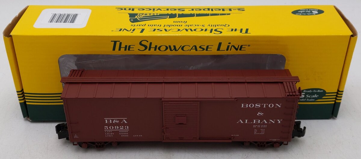 S-Helper 01961 S Scale Boston & Albany Boxcar #50923 EX/Box