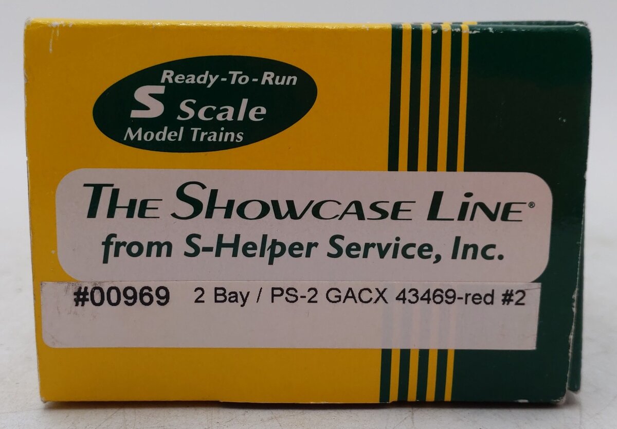 S-Helper 00969 S Gauge Brach's Candies Closed Hopper Car #43469 LN/Box