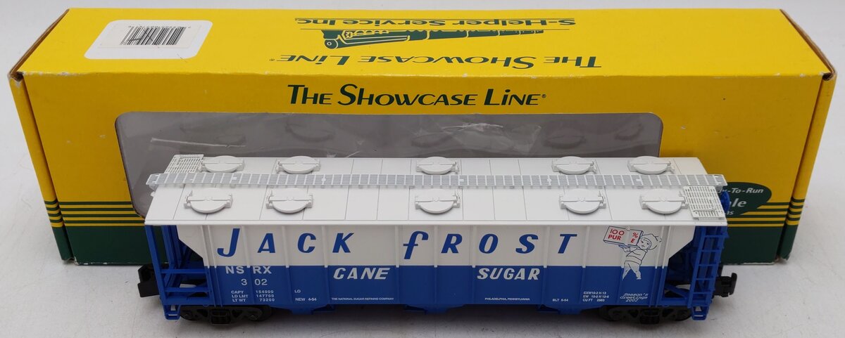 S-Helper 00972 S Christmas "Jack Frost" 3-Bay PS-2 Hopper Car #302 EX/Box