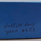 Pacific Rail Shops S Scale Norfolk Navy Yard Boxcar #628 EX