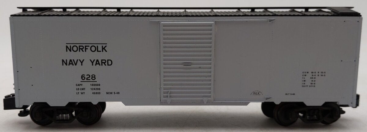 Pacific Rail Shops S Scale Norfolk Navy Yard Boxcar #628 EX