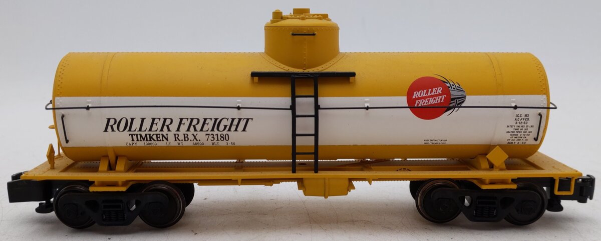 Des Plaines Hobbies 73180 S Gauge Roller Freight Timken Tank Car #73180 EX/Box