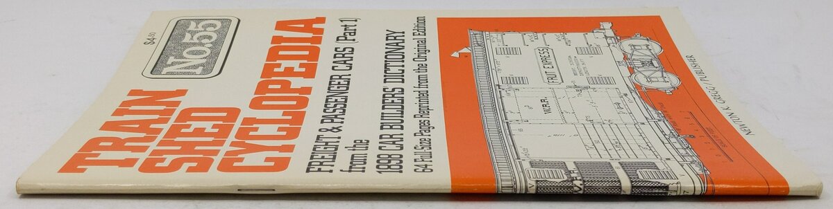 Train Shed Cyclopedia No. 55 Paperback Book By Newton K. Gregg EX
