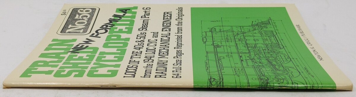 Train Shed Cyclopedia No. 56 Paperback Book By Newton K. Gregg EX