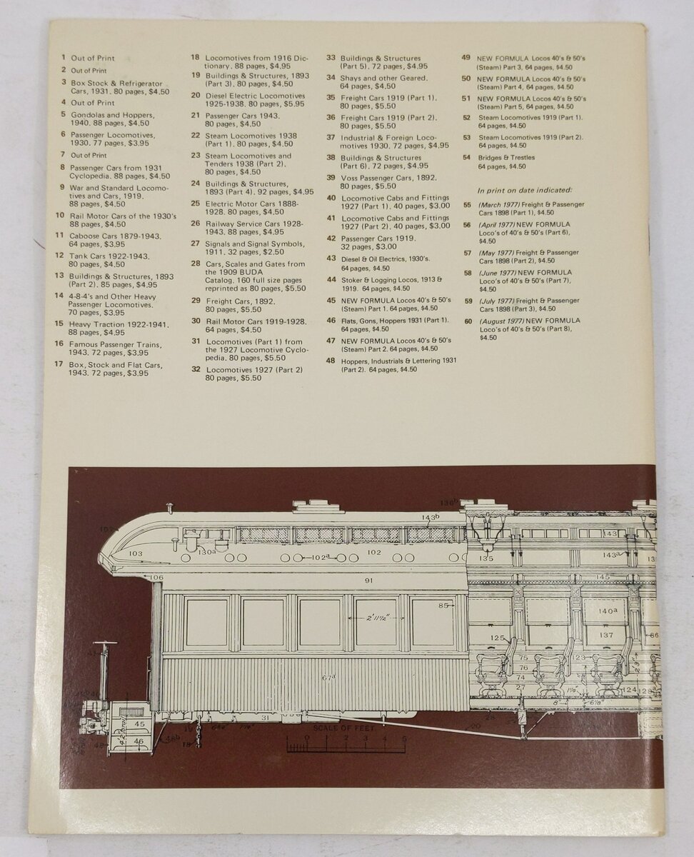 Train Shed Cyclopedia Vol 57 Paperback Book By Newton K. Gregg EX