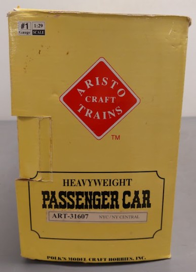 Aristo-Craft 31607 G Scale NYC Heavyweight RPO Car #925 VG/Box