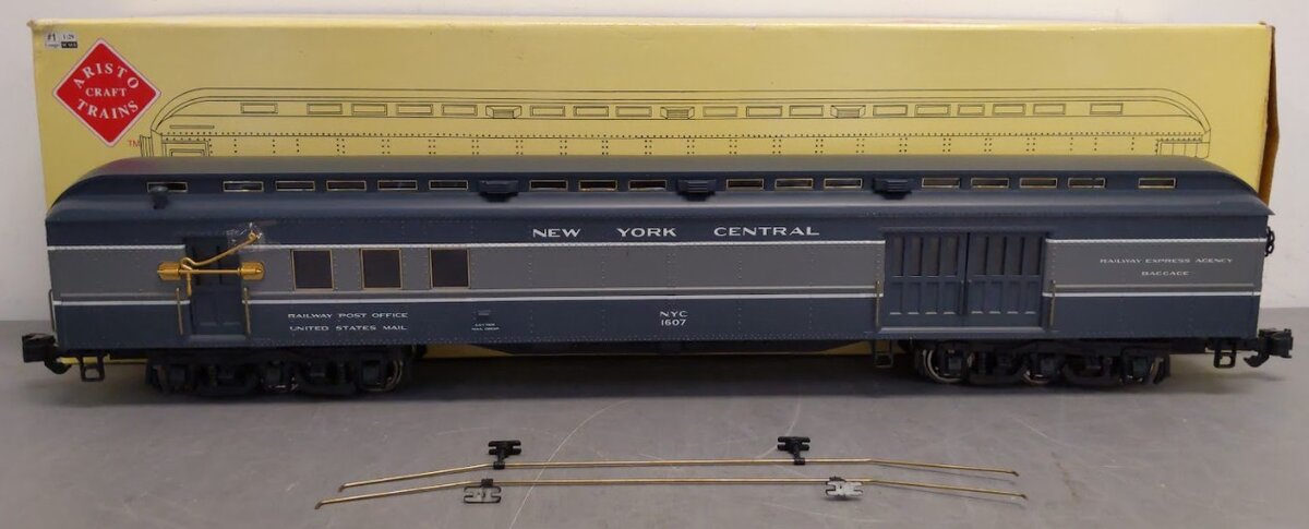 Aristo-Craft 31607 G Scale NYC Heavyweight RPO Car #925 VG/Box