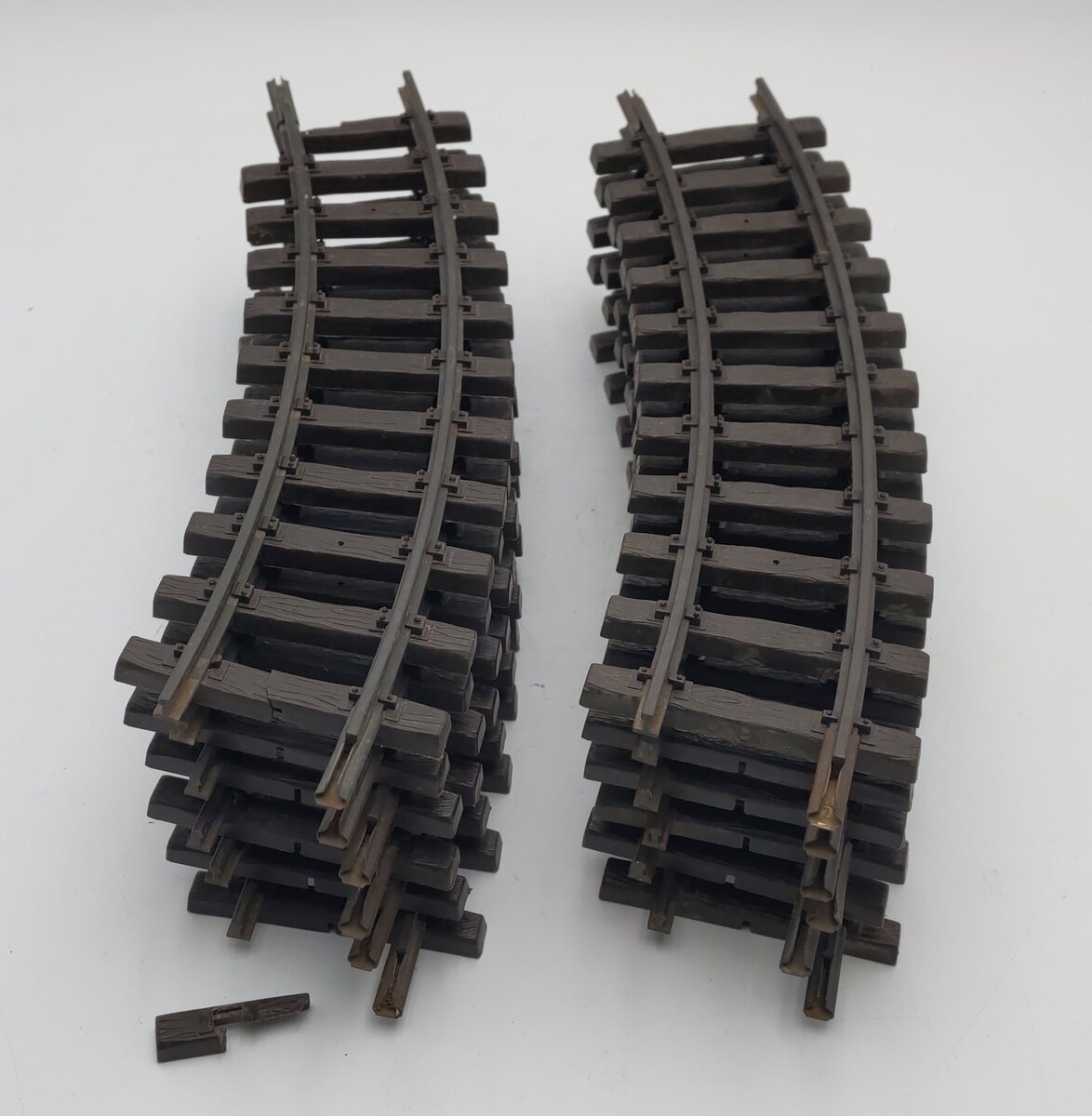 LGB 1100 G Scale 30 Degree Curved Track Sections (12) VG
