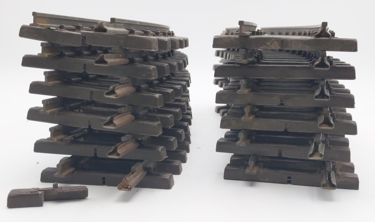 LGB 1100 G Scale 30 Degree Curved Track Sections (12) VG