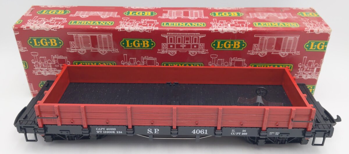 LGB 4061 G Scale Denver & Rio Grande Western Gondola EX/Box