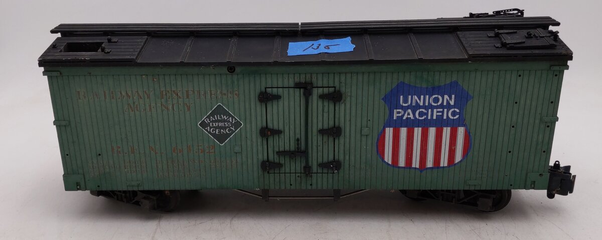 LGB G Scale Railway Express Agency Boxcar #6452 VG