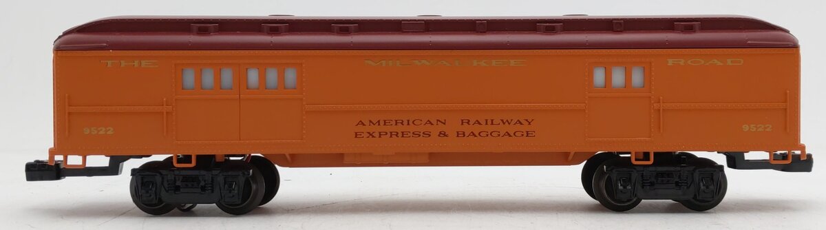 Lionel 6-9522 O Gauge Milwaukee Road Baggage Car #9522 EX