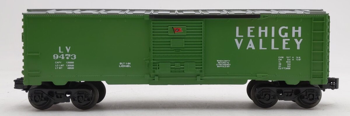 Lionel 6-9473 O Gauge Lehigh Valley Box Car EX/Box
