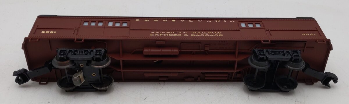 Lionel 6-9521 O Gauge Pennsylvania Illuminated Baggage Car #9521 LN