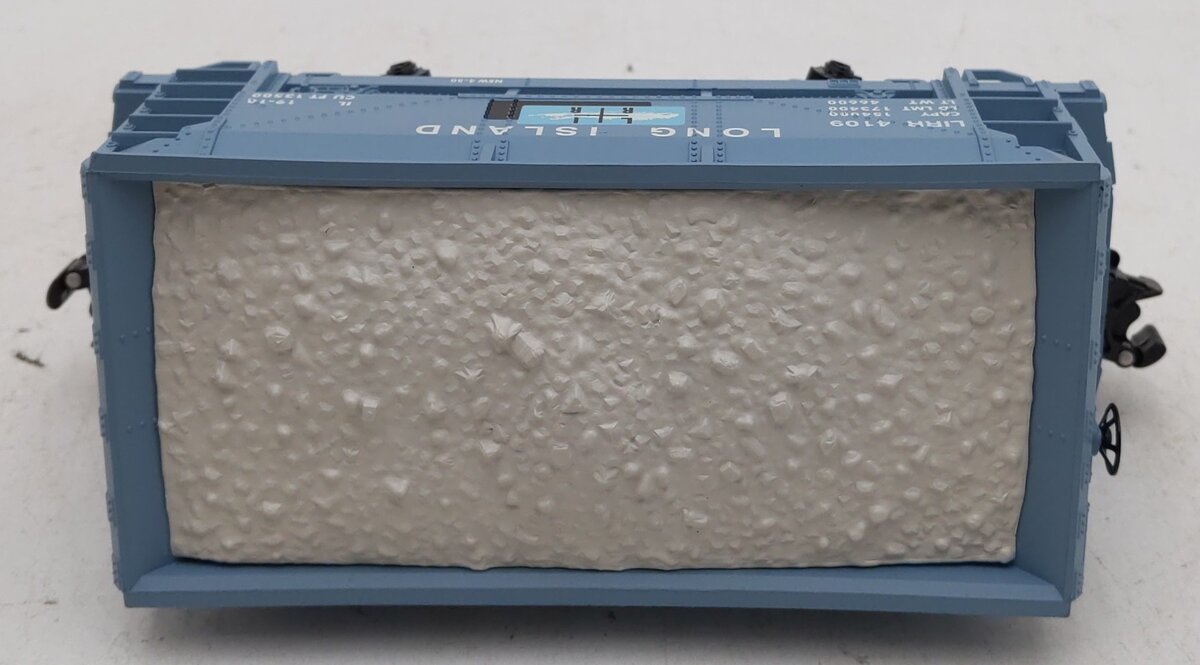 K-Line K671-3743 O Gauge Long Island RR Ballast Car w/ Ballast Load #4109 LN/Box