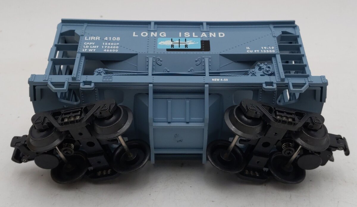 K-Line K671-3743 O Gauge Long Island RR Ballast Car w/ Ballast Load #4108 LN/Box