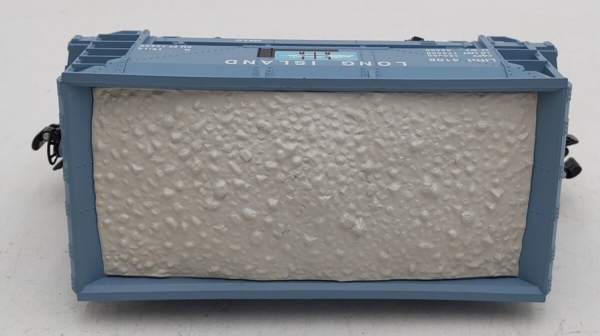 K-Line K671-3743 O Gauge Long Island RR Ballast Car w/ Ballast Load #4108 LN/Box