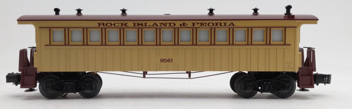 Lionel 6-9561 O Gauge Rock Island & Peoria Passenger Car #9561 VG/Box