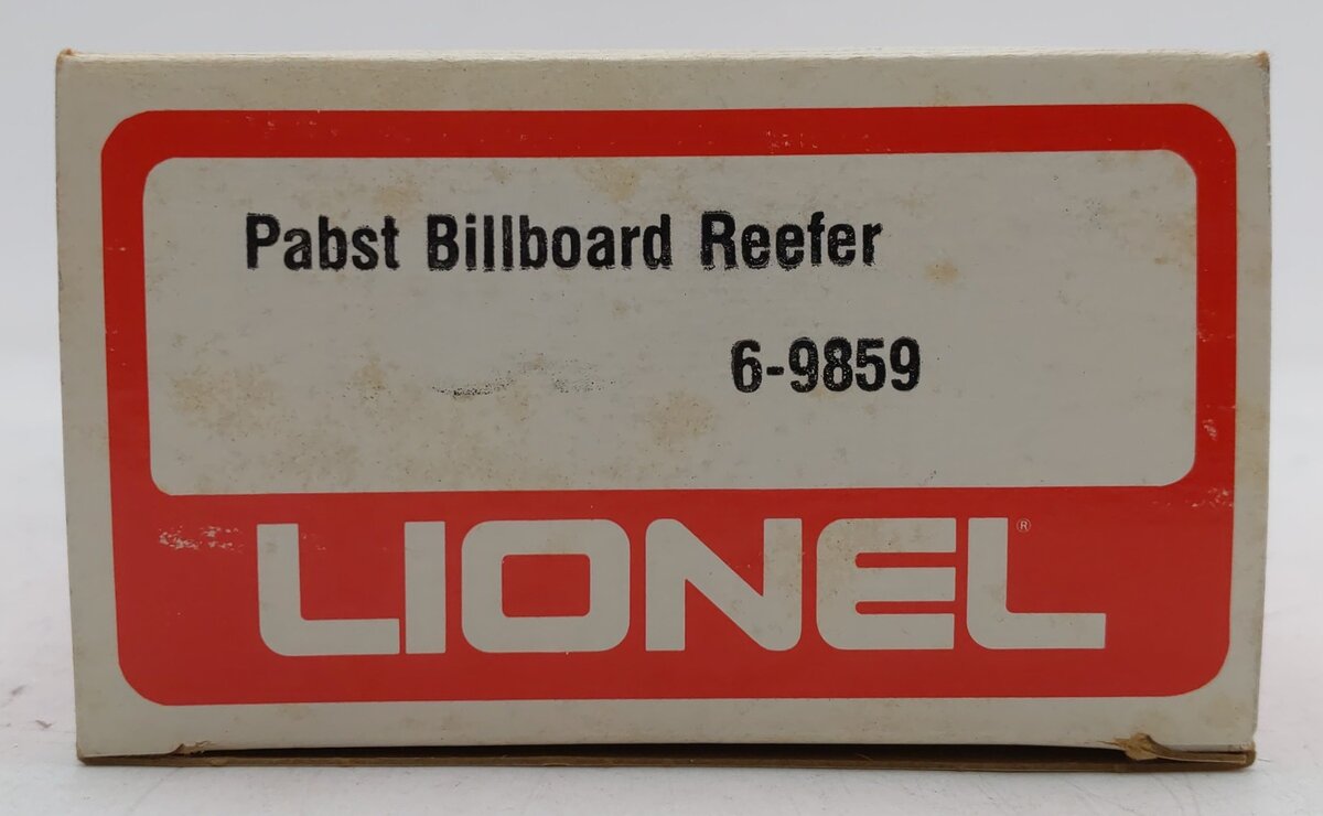 Lionel 6-9859 O Gauge Pabst Blue Ribbon Reefer #1893 VG/Box