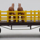 Lionel 1887 Vintage O Sears General Flatcar with Horses - Scarce EX