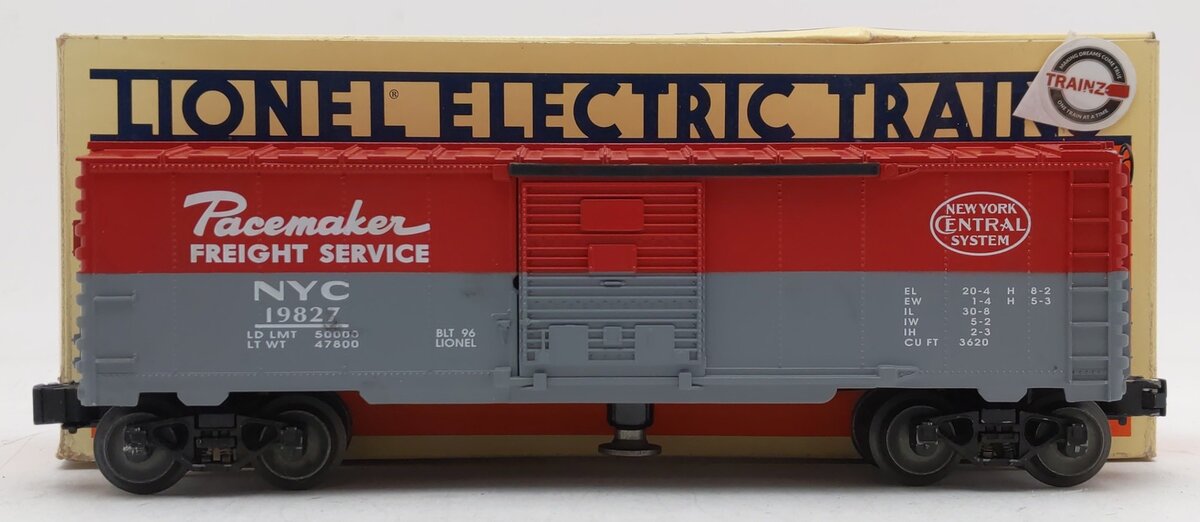 Lionel 6-19827 O Gauge New York Central Operating Box Car #19827 EX/Box
