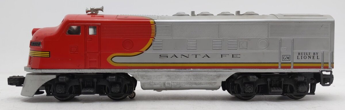 Lionel 2243P Vintage O Santa Fe EMD F-3 A Unit Powered Diesel Locomotive VG
