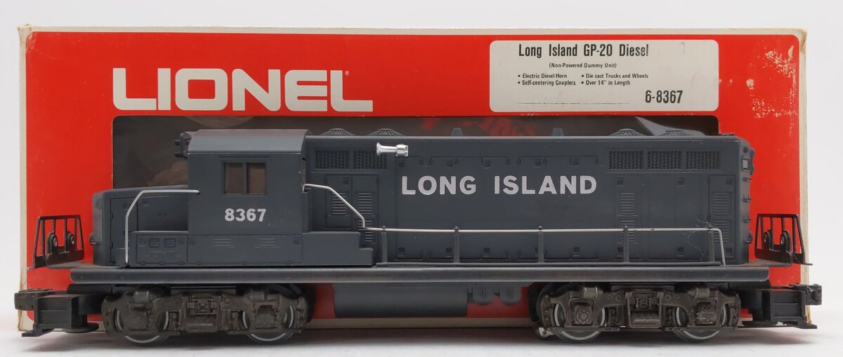 Lionel 6-8360 O Gauge Long Island GP20 Diesel Locomotive #8360 EX/Box