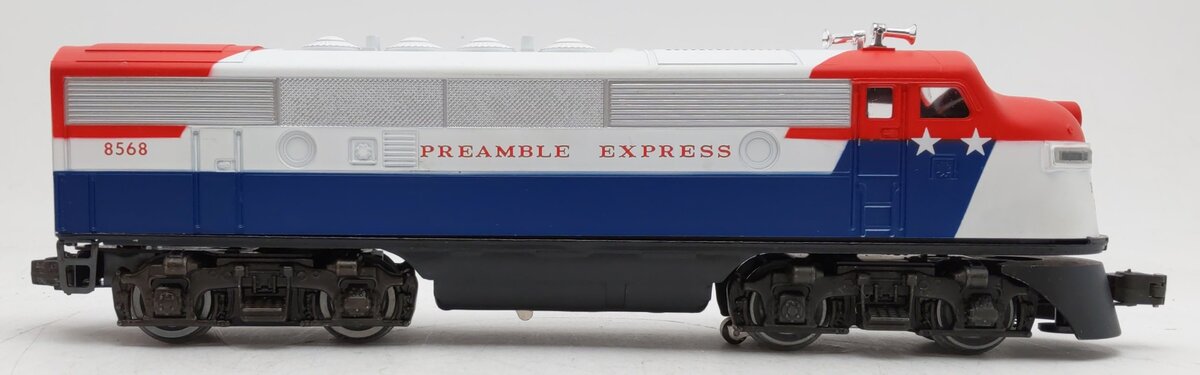 Lionel 6-8568 O Gauge Preamble Express F3 A Diesel Locomotive #8568 EX/Box