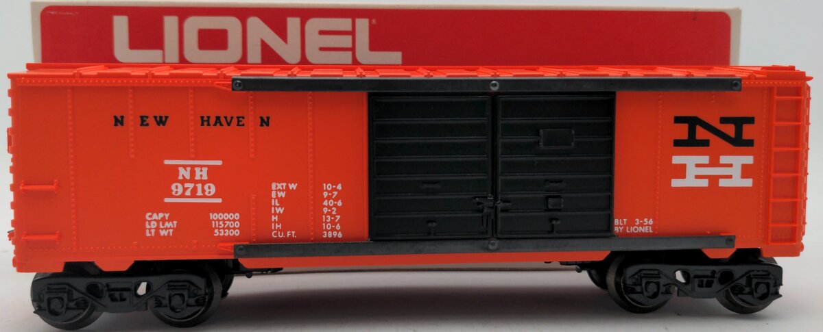 Lionel 6-9719 O Gauge New Haven Box Car EX/Box