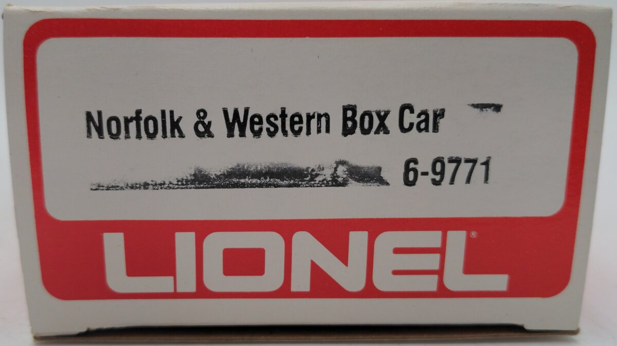 Lionel 6-9771 O Norfolk and Western Boxcar (TCA Version 1977) EX/Box