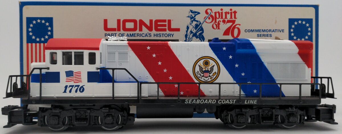 Lionel 6-1776 O Gauge Spirit of 76 U36B Powered Diesel Locomotive EX/Box