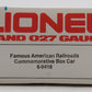 Lionel 6-9418 O Gauge Famous American Railroads Commemorative Boxcar EX/Box