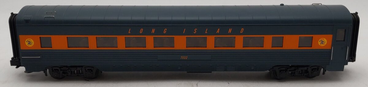 MTH 30-67709 O Gauge Long Island 60' Streamlined Coach Passenger Car #7532 LN