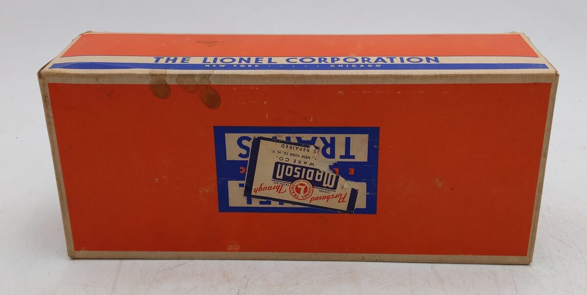 Lionel O Gauge School Set Box Only #961 VG/Box