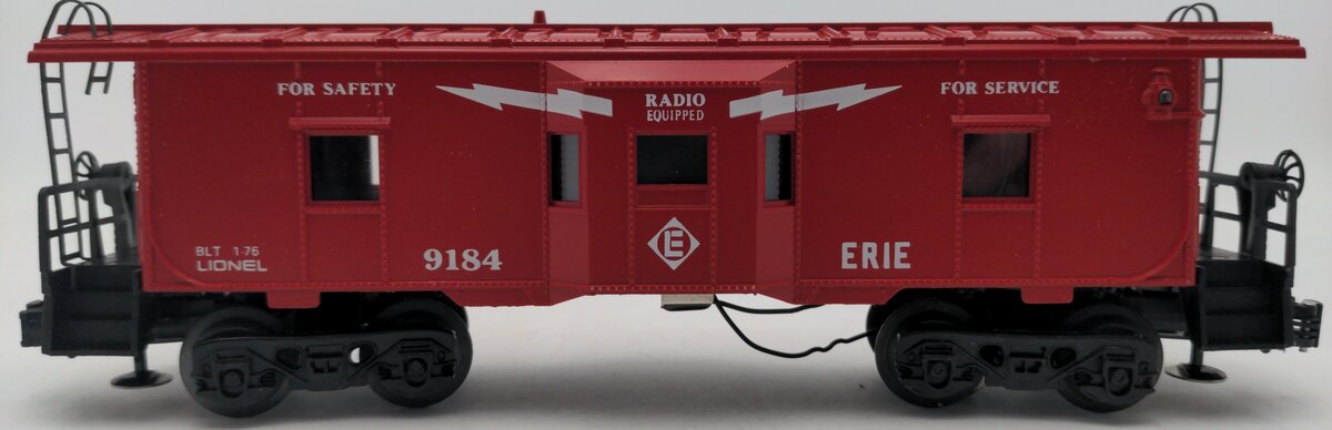 Lionel 6-9184 O Gauge Erie Bay Window Illuminated Caboose #9184 EX/Box