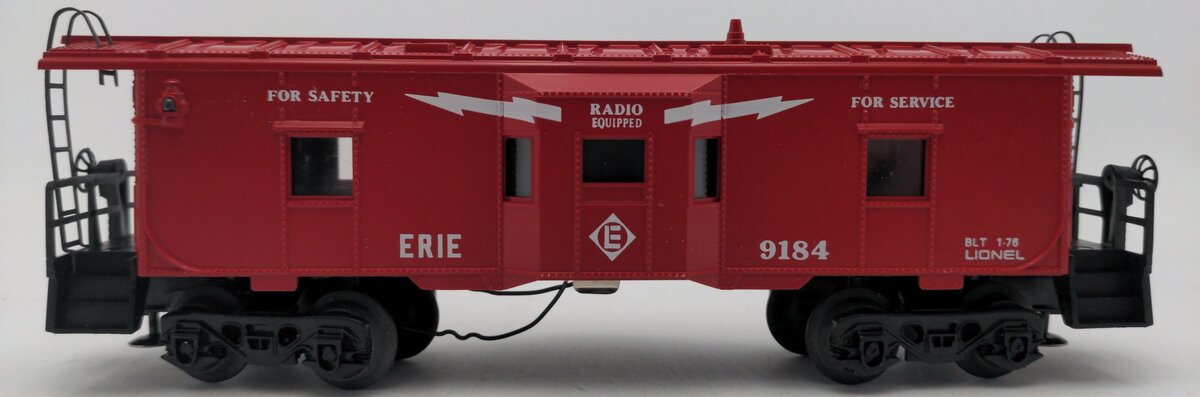 Lionel 6-9184 O Gauge Erie Bay Window Illuminated Caboose #9184 EX/Box