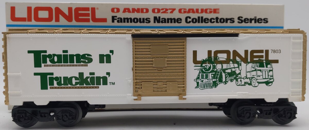 Lionel 6-7803 O Gauge Trains 'n Truckin' Boxcar LN/Box