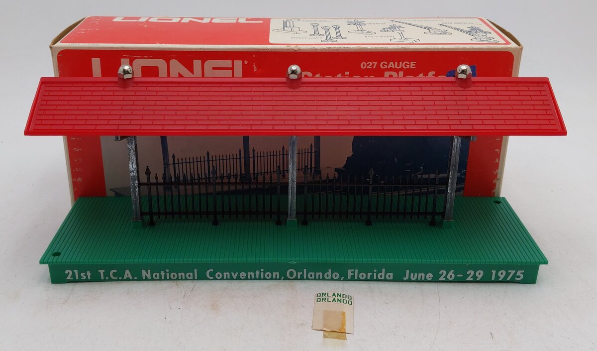 Lionel 6-2256 O Non-Illuminated Station Platform EX/Box